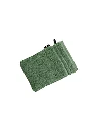 VOSSEN | Guanto da bagno VIENNA STYLE SUPERSOFT 16x22cm Verde Soft | Oliva