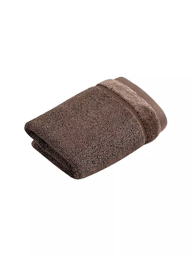 VOSSEN | Panno per il viso PURE 30x30cm Toffee | Verde