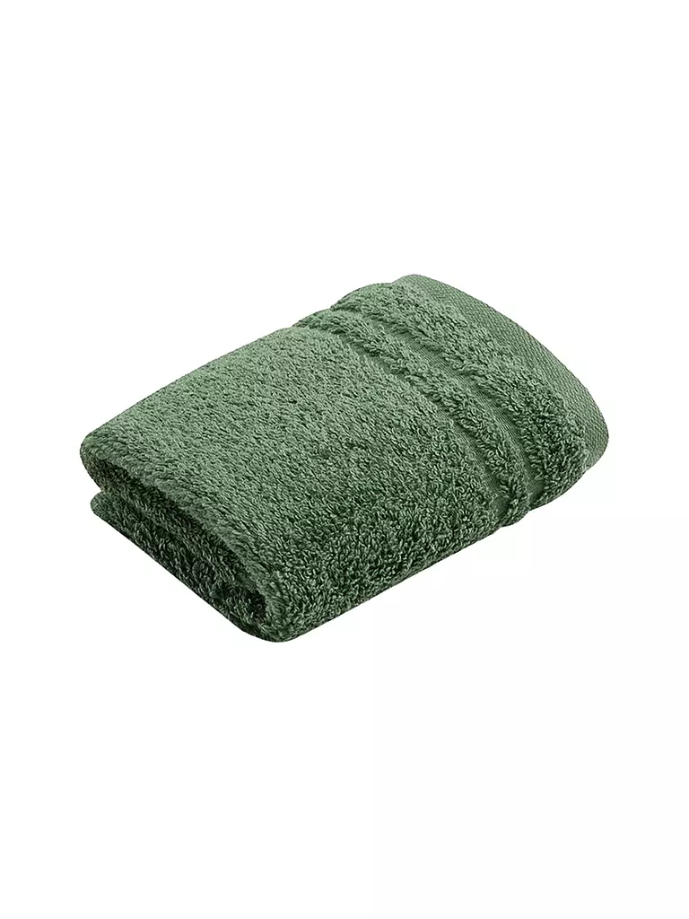VOSSEN | Panno per il viso VIENNA STYLE SUPERSOFT 30x30cm Evergreen | Oliva