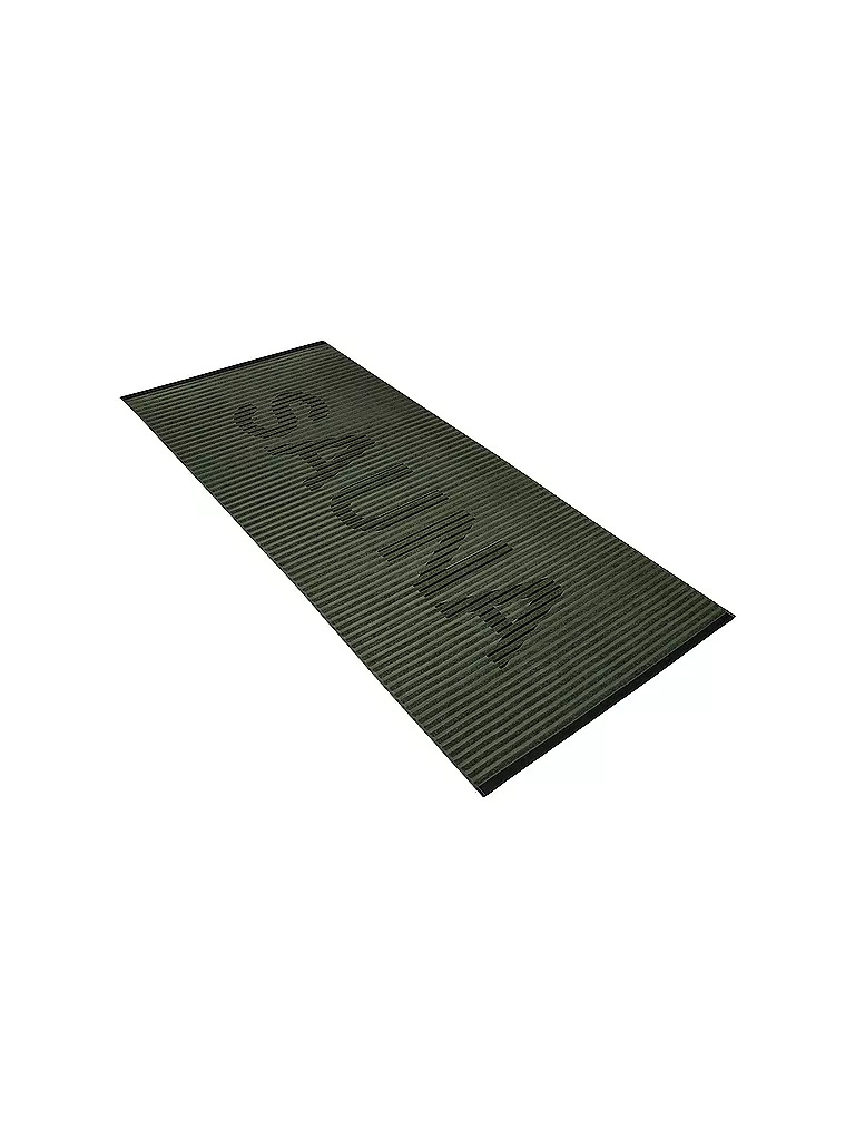 VOSSEN | Saunatuch CAMDEN 80x200cm Verde fango | Verde scuro