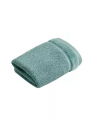 VOSSEN | Seiftuch PURE 30x30cm Stone | Turchese