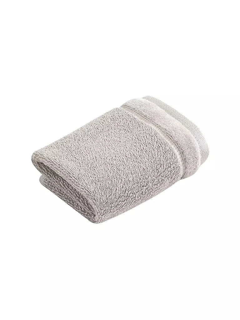 VOSSEN | Seiftuch PURE 30x30cm Stone | Argento