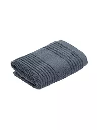 VOSSEN | Seiftuch TOMORROW 30x30cm Grigio scuro | Grigio