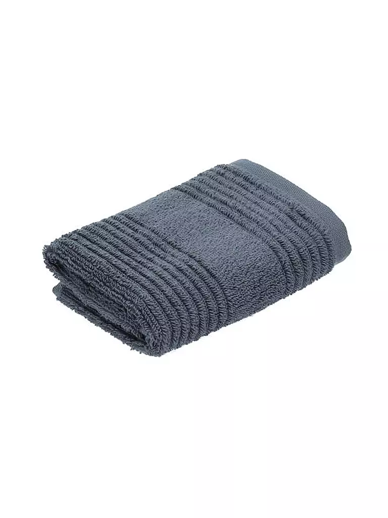 VOSSEN | Seiftuch TOMORROW 30x30cm Grigio scuro | Grigio