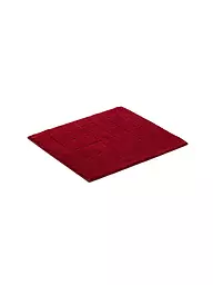 VOSSEN | Tappeto da bagno EXCLUSIVE 55x65cm Evergreen | Rosso scuro