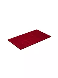 VOSSEN | Tappeto da bagno EXCLUSIVE 60x100cm Evergreen | Rosso scuro