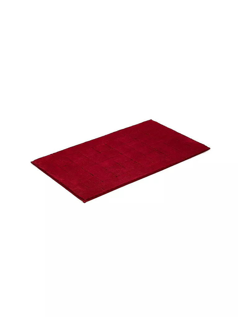 VOSSEN | Tappeto da bagno EXCLUSIVE 60x100cm Rubino | Rosso scuro