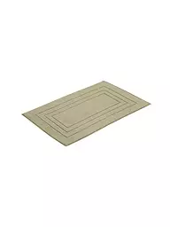 VOSSEN | Tappeto da bagno FEELING 60x100cm Avorio | Verde chiaro