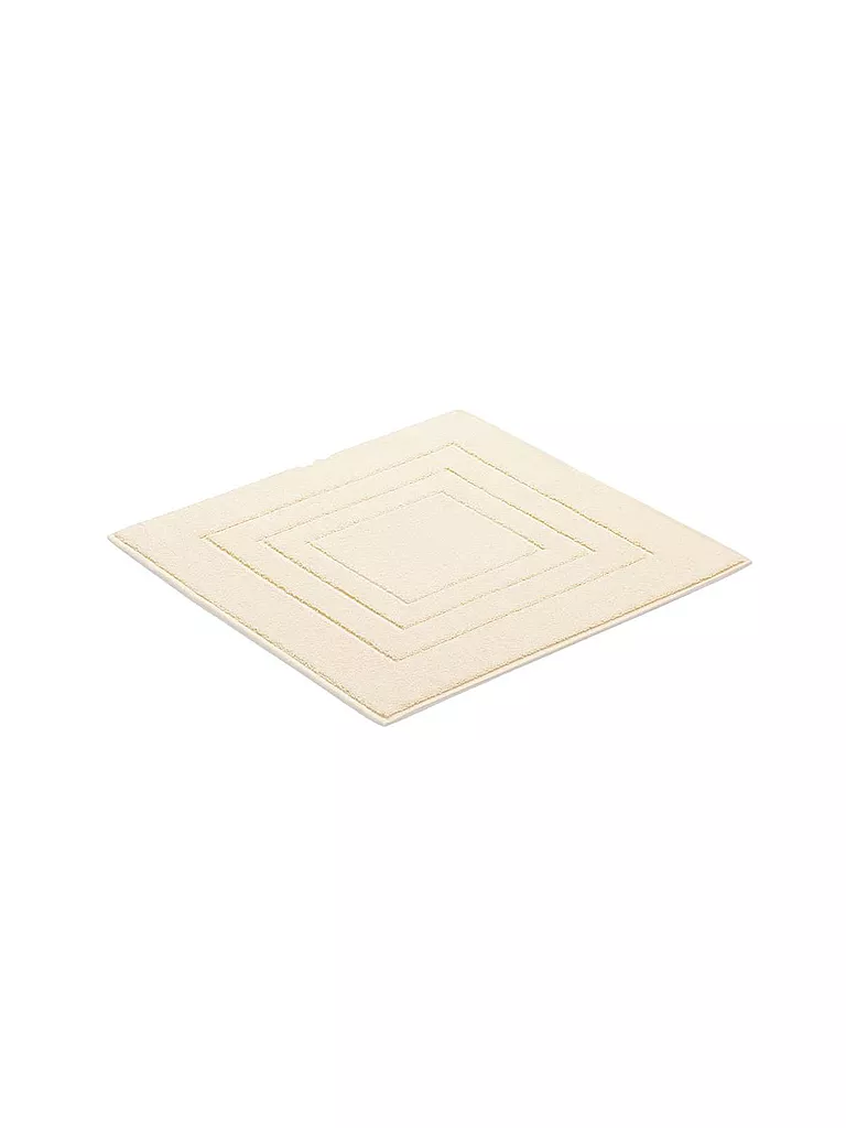 VOSSEN | Tappeto da bagno FEELING 60x60cm Avorio | Beige