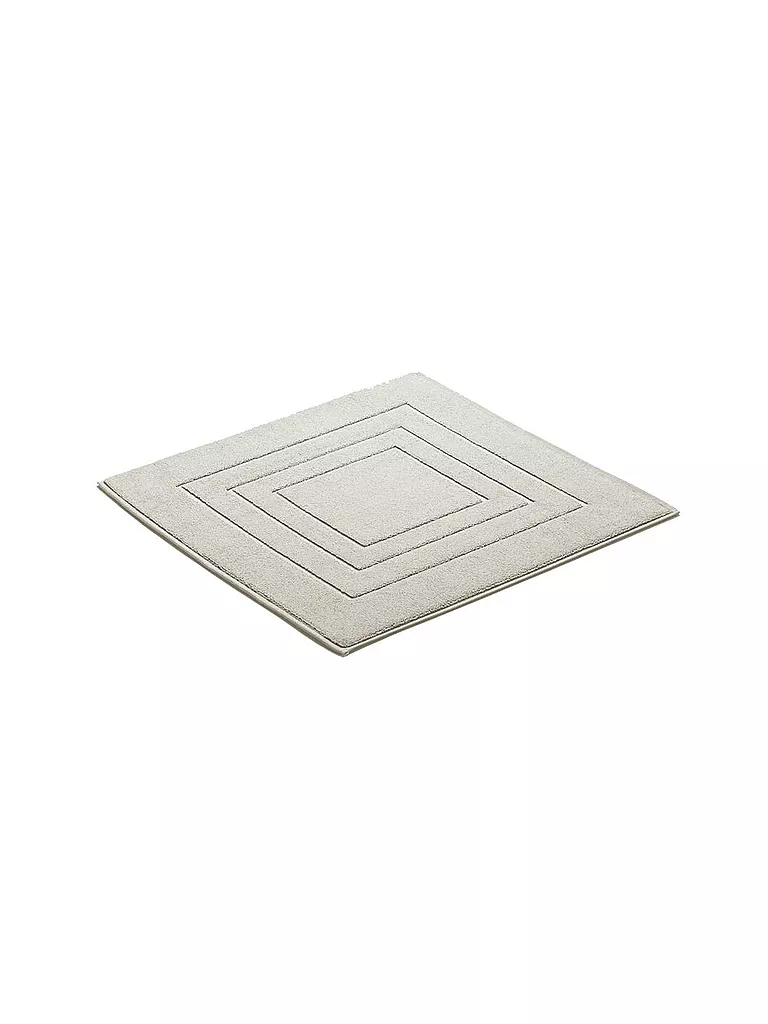 VOSSEN | Tappeto da bagno FEELING 60x60cm Grigio chiaro | Grigio chiaro