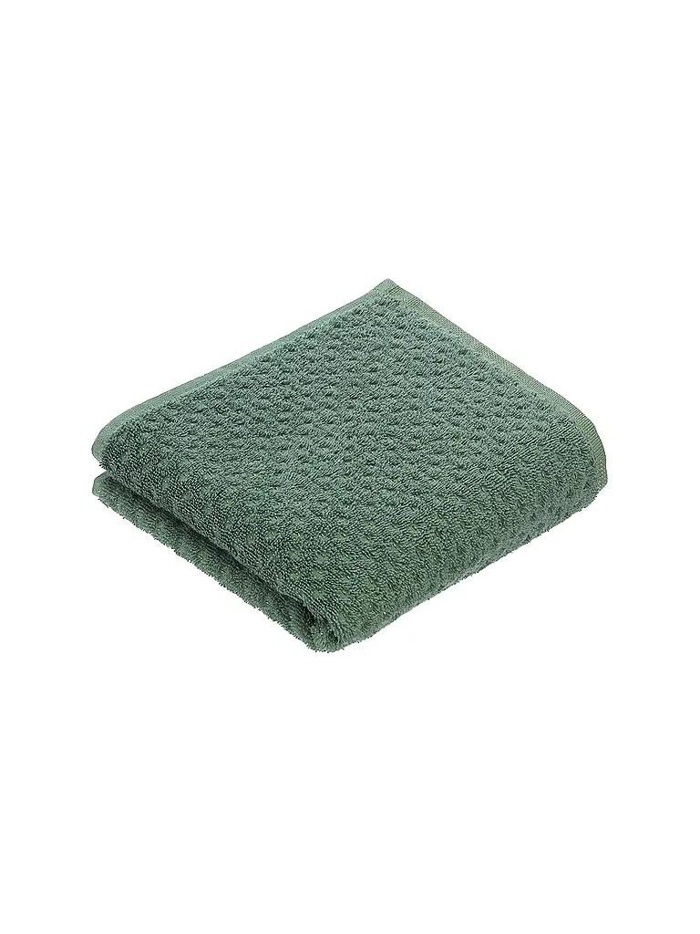 VOSSEN | Telo doccia 67x140cm GOLDEN CENTURY Evergreen | Verde scuro