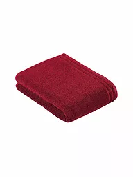 VOSSEN | Telo doccia CALYPSO FEELING 67x140cm Nero | Rosso scuro