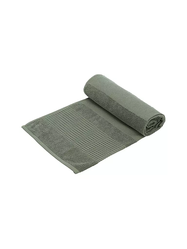 VOSSEN | Telo yoga 67x180 cm SHALLOW Detox Green | Verde scuro