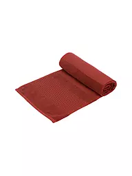 VOSSEN | Telo da yoga 67x180 cm SHALLOW Pearl Skin | Rosso scuro