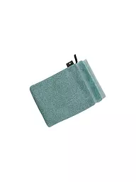 VOSSEN | Guanto da bagno PURE 16x22cm Tè Verde | Turchese
