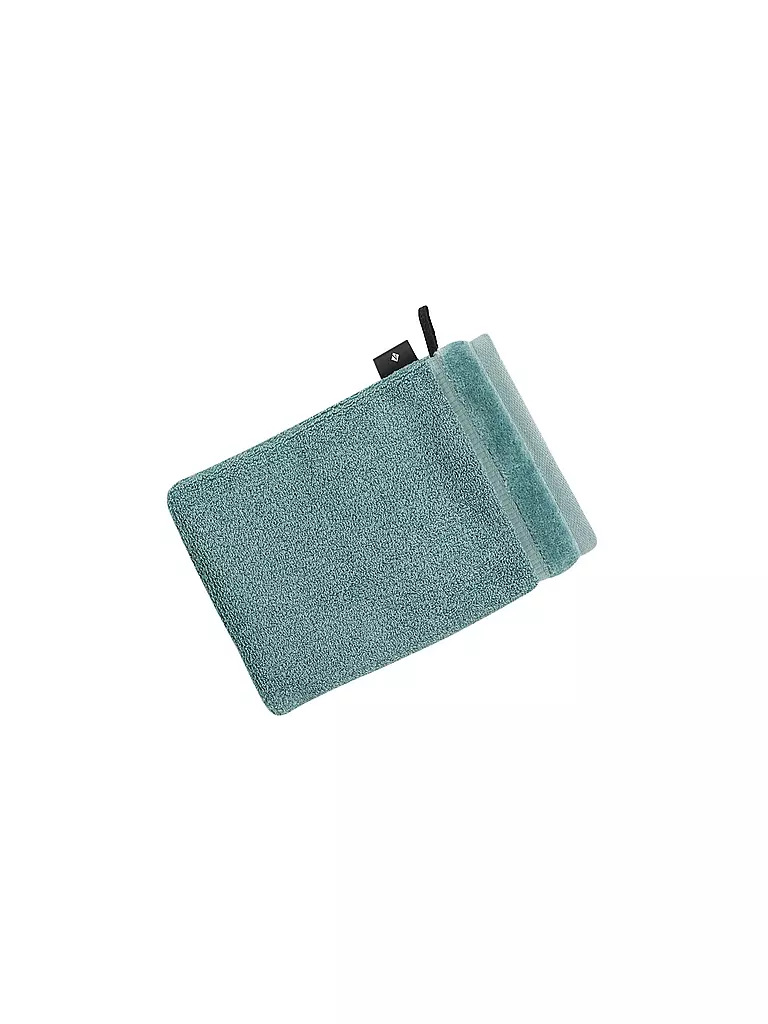 VOSSEN | Waschhandschuh PURE 16x22cm Cosmos | Turchese
