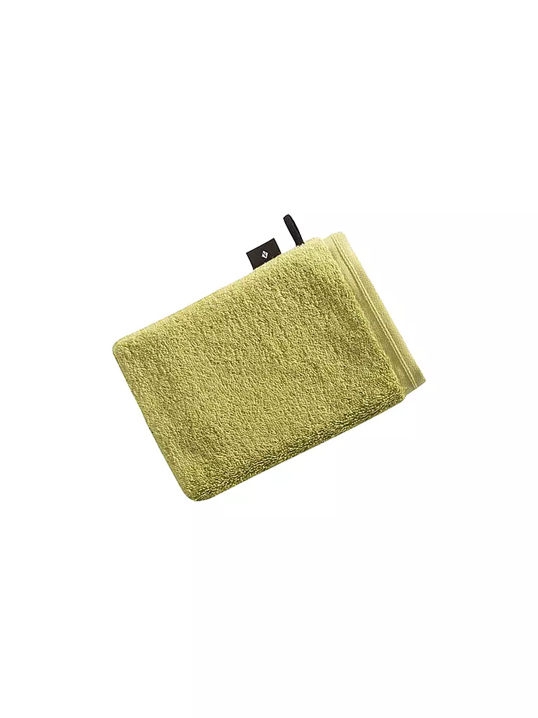 VOSSEN | Waschhandschuh VEGAN LIFE 16x22cm Avocado | Verde