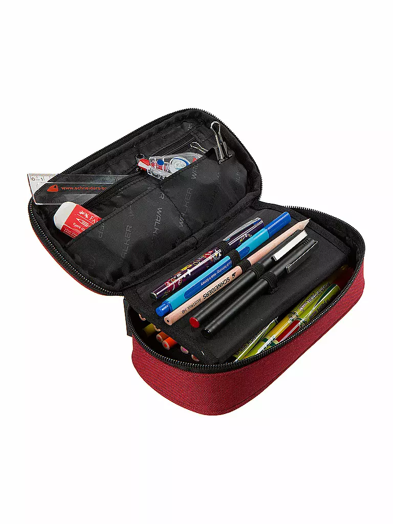 WALKER | Astuccio - Pencil Box "Pure Concept" | Rosso
