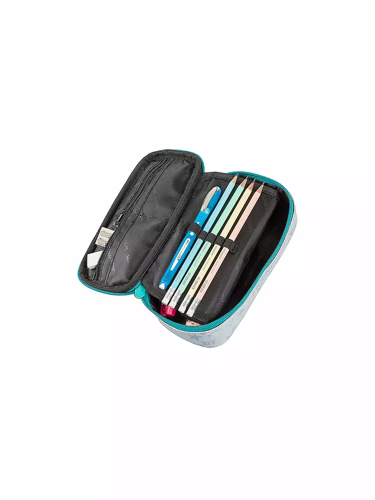 WALKER | Astuccio a scomparti - Portapenne | Grigio