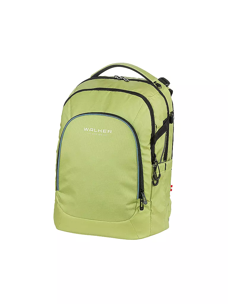 WALKER | Zaino per la scuola Campus Evo 2.0 Lime | Verde chiaro