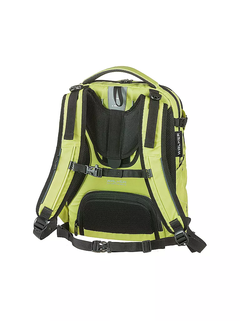 WALKER | Zaino per la scuola Campus Evo 2.0 Lime | Verde chiaro