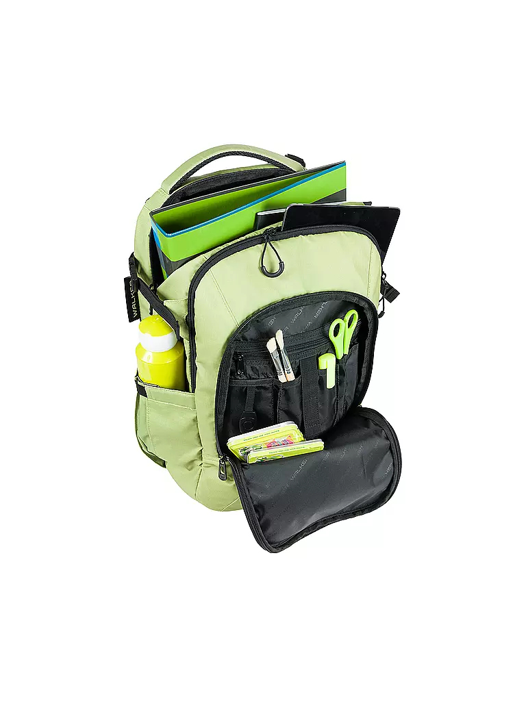 WALKER | Zaino per la scuola Campus Evo 2.0 Lime | Verde chiaro