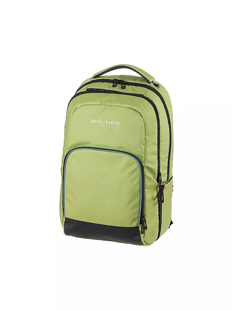 WALKER | Zaino per la scuola College 2.0 | Verde chiaro