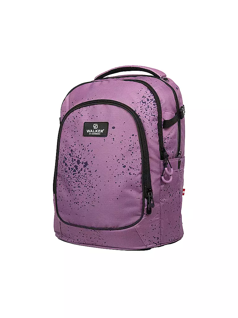 WALKER | Zaino scolastico Campus Evo 2.0 Purple Splash | Bacca