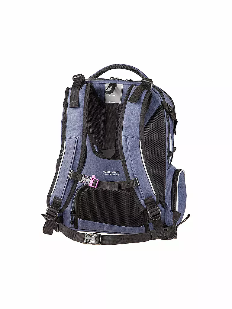 WALKER | Zaino scolastico Campus Evo Wizzard Blue Ivy Pink | Blu