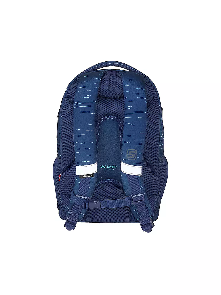 WALKER | Zaino scolastico Fame 2.0 Graffiti Hand | Blu scuro