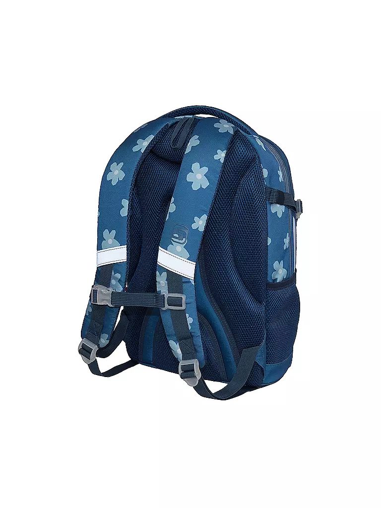 WALKER | Zaino scolastico Fame 2.0 Uni 90ies Flower Blue | Blu