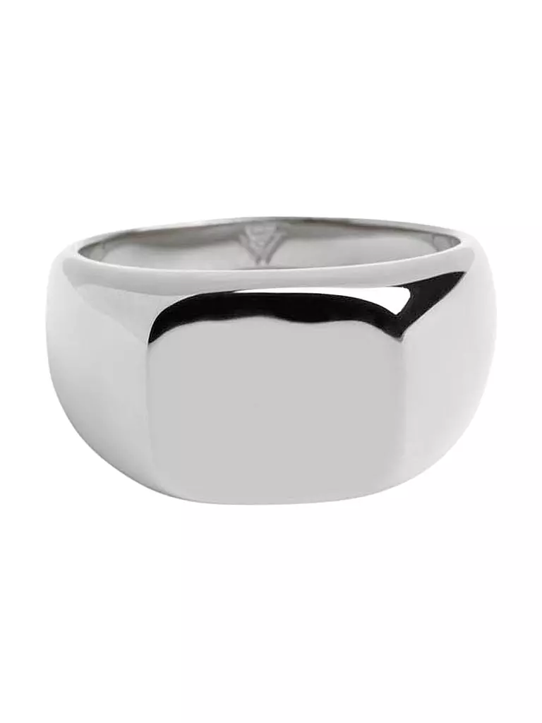 WARPEDSENSE | Anello ROUNDED SIGNET | Argento