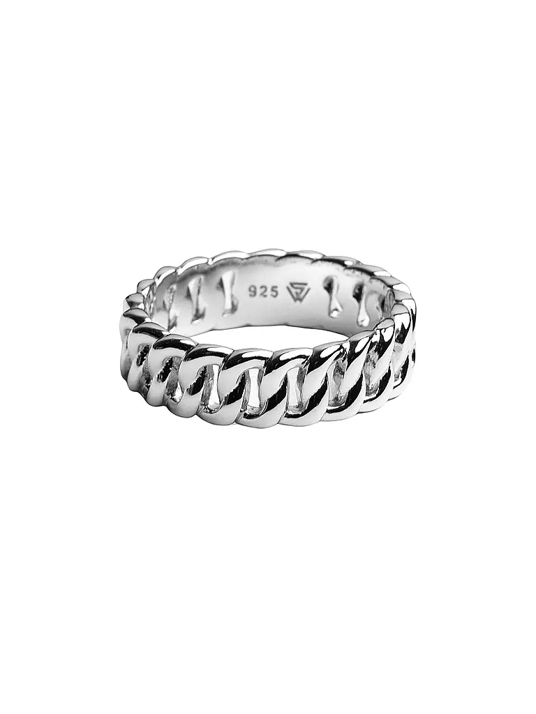 WARPEDSENSE | Anello SLIM CUBAN | Argento