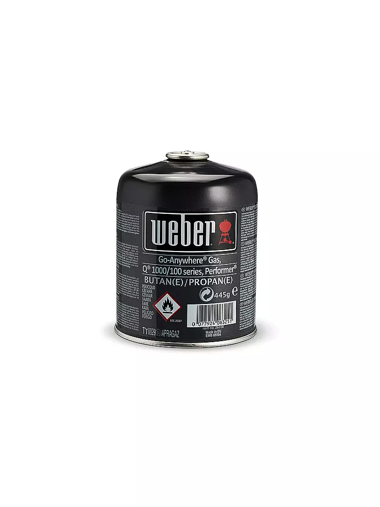 WEBER GRILL | Cartuccia di gas 0,63 kg | Senza colore