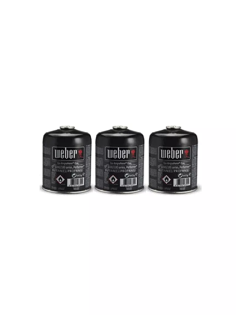 WEBER GRILL | Cartuccia di gas confezione da 3 | Senza colore