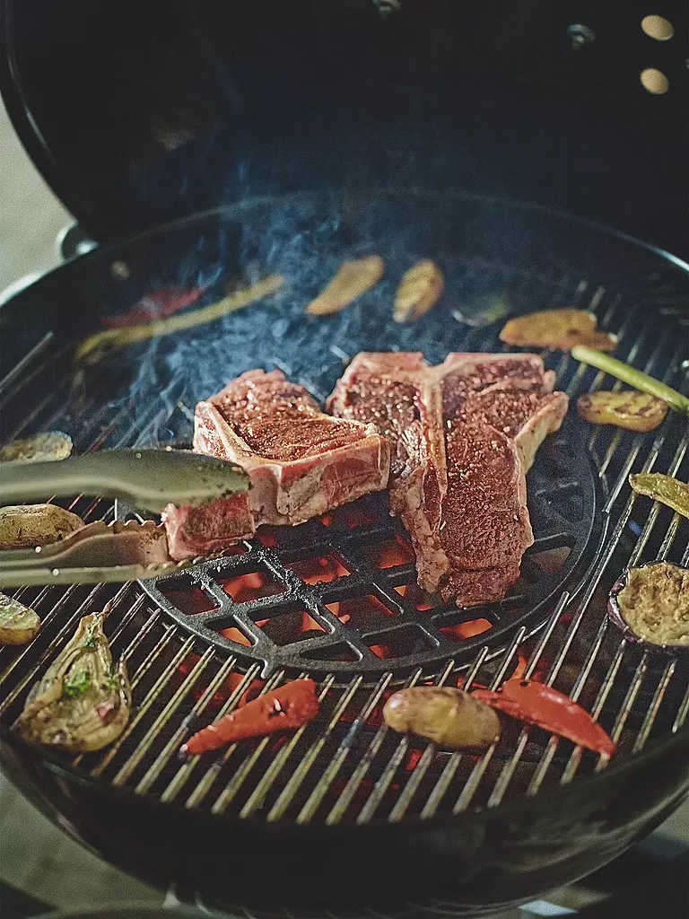 WEBER GRILL | Gourmet BBQ System - Inserto Griglia di rosolatura | Nero