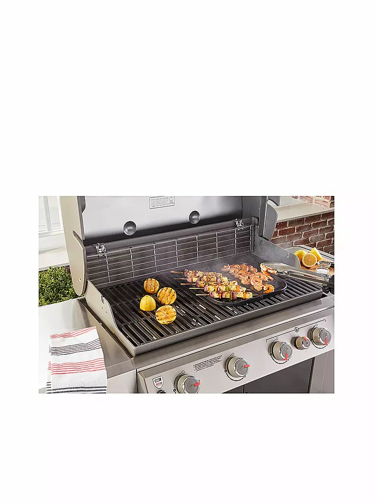 WEBER GRILL | Griglia di cottura e piastra di ghisa 2 in 1 8858 | 