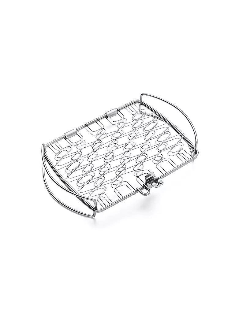 WEBER GRILL | Supporto per pesce e verdure piccolo (da 37 cm) | Argento