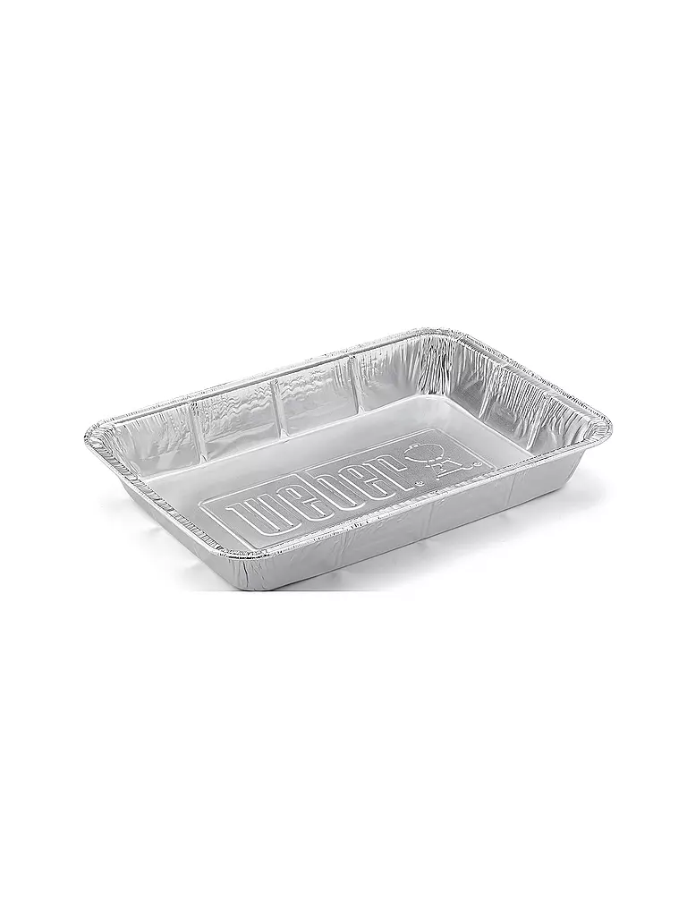 WEBER GRILL | Vaschette raccogligocce in alluminio grandi, 10 pz. | Senza colore