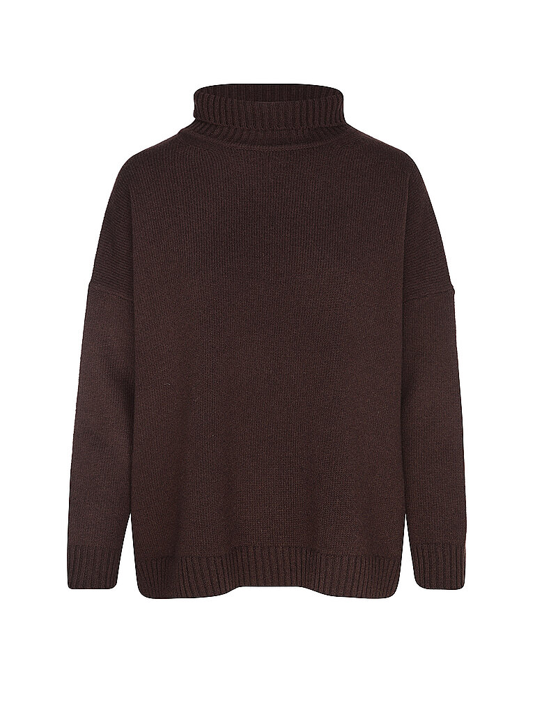Rollkragenpullover BORGIA marrone XL