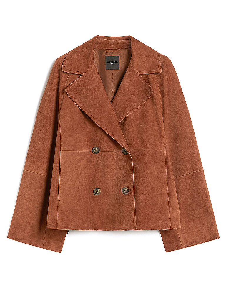 Giacca in pelle WKDSOSPIRO marrone 38