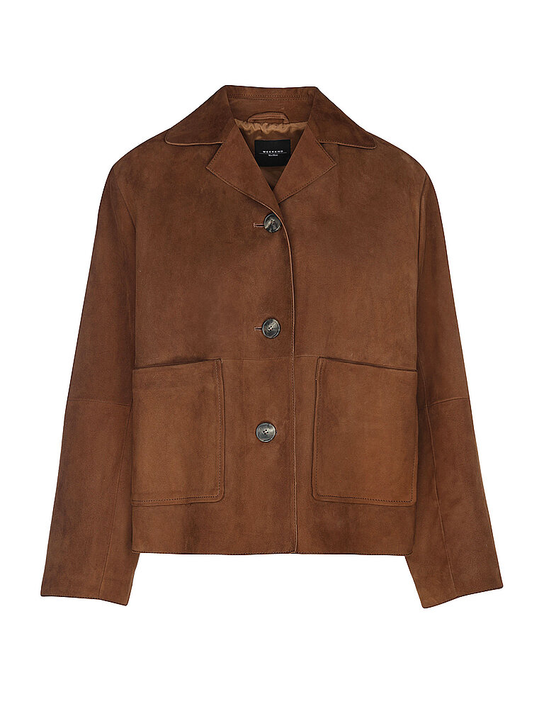 Giacca in pelle WKDPALCHI marrone 32