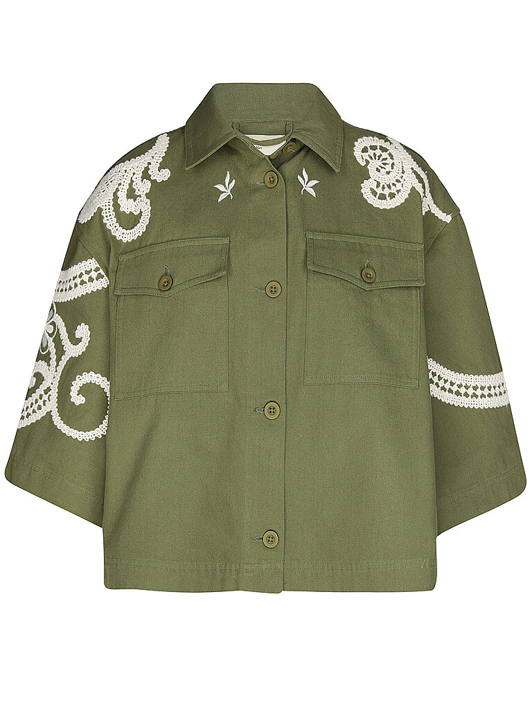 Max Mara Overshirt COMO oliva 40