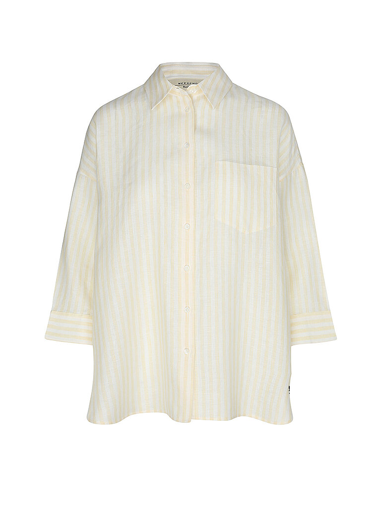 Blusa di lino WKDPANETTO giallo 38