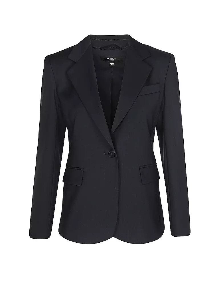 WEEKEND MAX MARA | Blazer LAMINE | Blu scuro