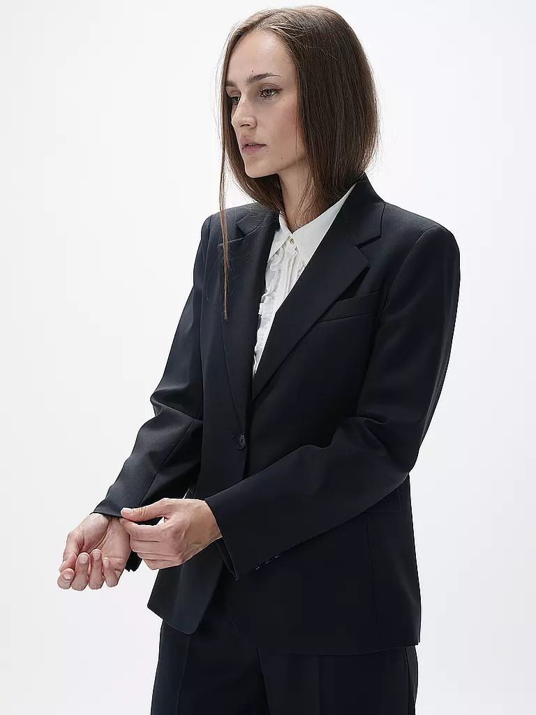 WEEKEND MAX MARA | Blazer LAMINE | Blu scuro