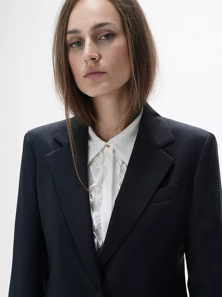 WEEKEND MAX MARA | Blazer LAMINE | Blu scuro