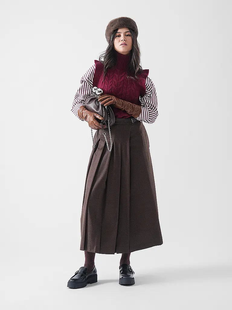 WEEKEND MAX MARA | Borsa in pelle - Borsa a tracolla MILVANEW | Marrone