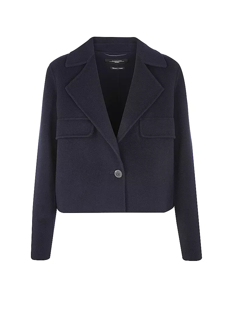 WEEKEND MAX MARA | Cappotto di lana KELLY | Blu scuro