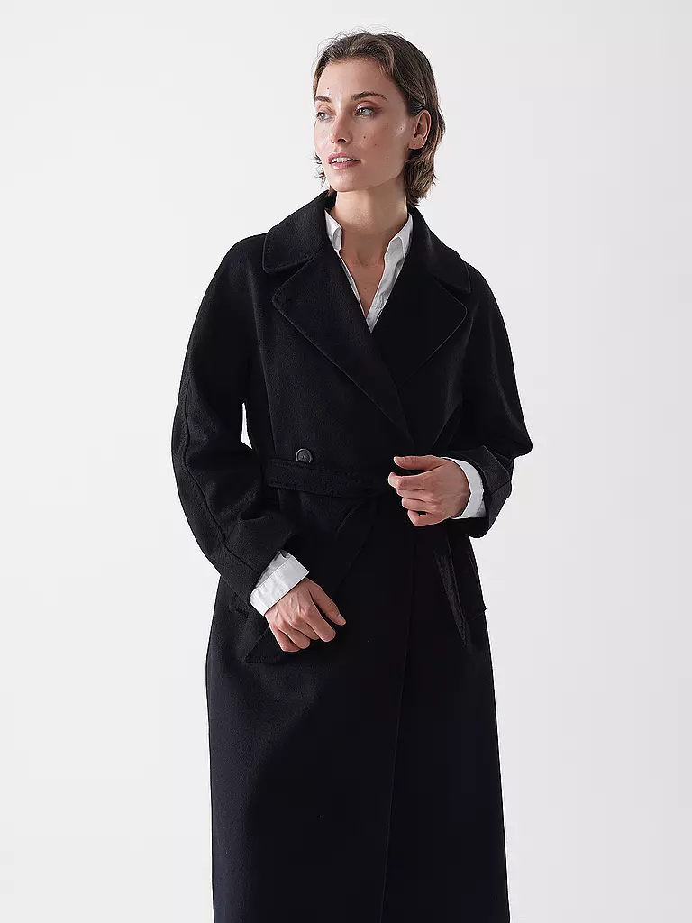 WEEKEND MAX MARA | Cappotto di lana RESINA | Nero